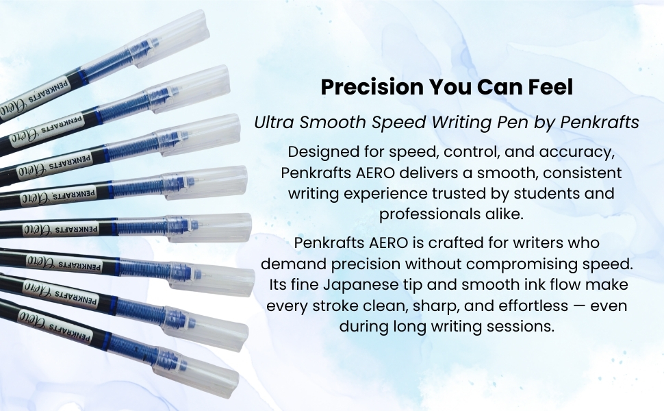 AERO Ultra Smooth Speed Writing Roller Pen — detail 1