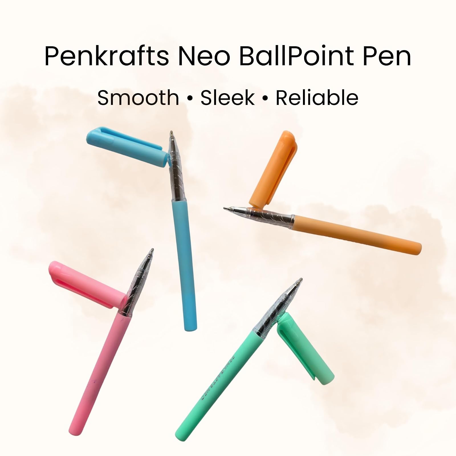 NEO Bold Smooth Writing Pen | 0.7 mm Tip | Premium Soft Touch Body | Stylish Everyday Pen | Pack of 10 | 1 Year Non-Dry Ink Assurance — photo 3